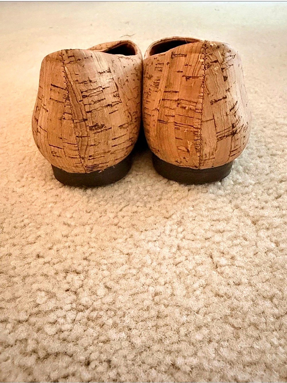 Vionic Cabello Cork Pointed Toe Flats in Brown - Picture 4 of 5
